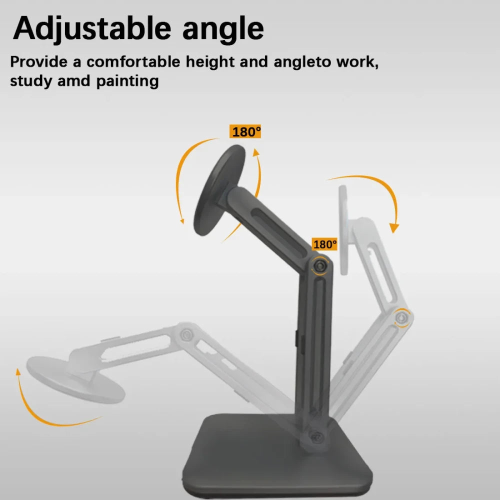 Adjustable Magnetic Desk Phone Stand