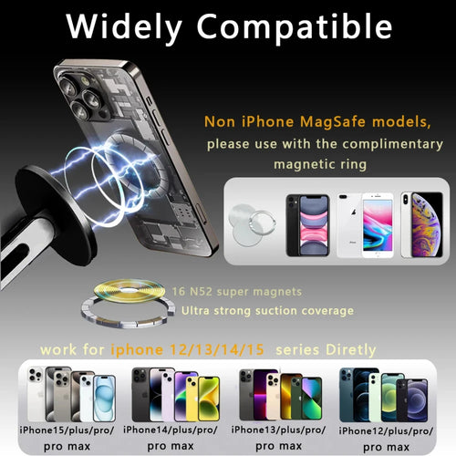 Adjustable Magnetic Desk Phone Stand