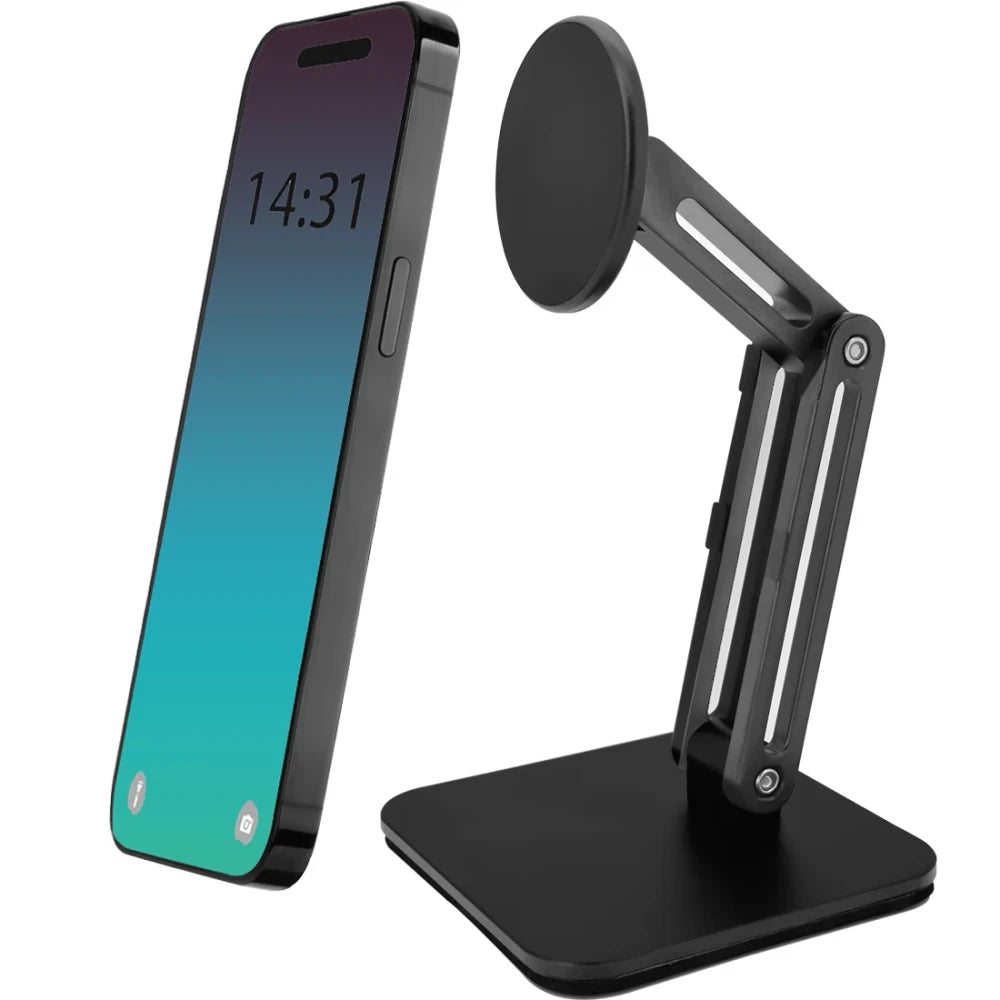 Adjustable Magnetic Desk Phone Stand