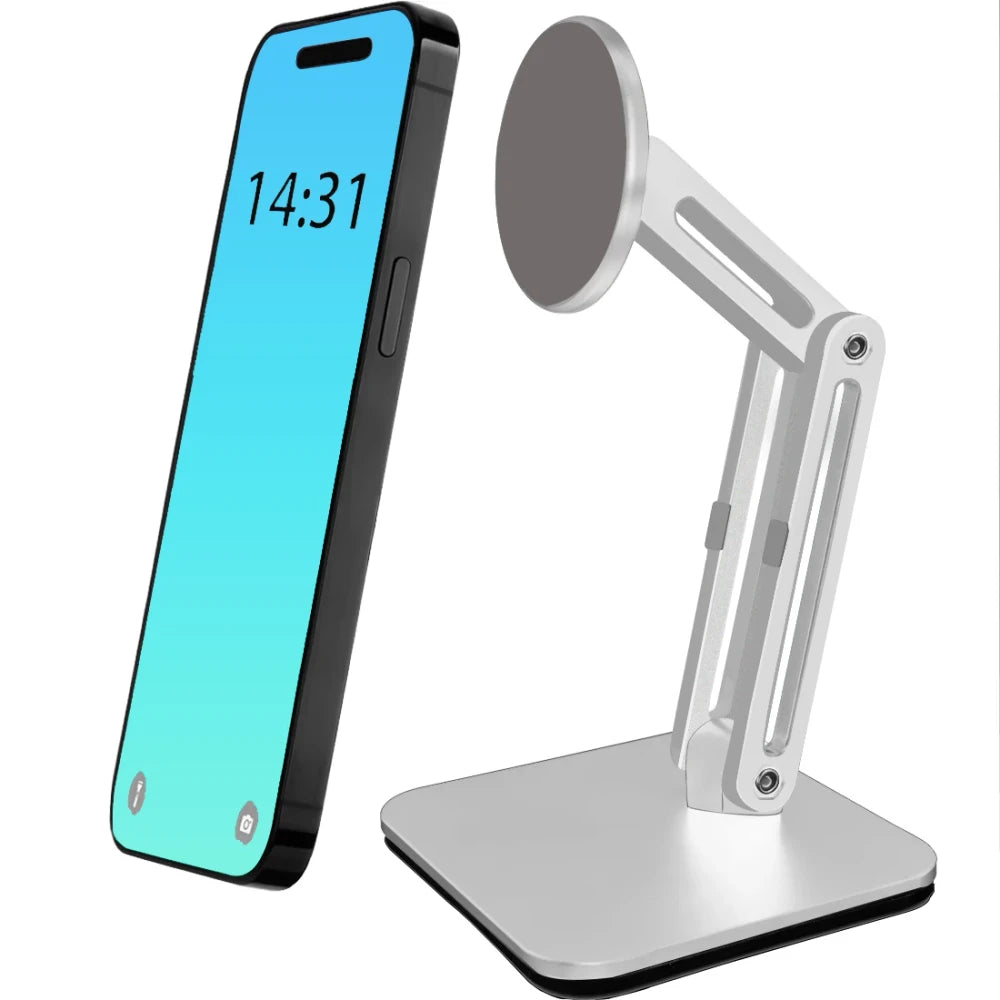 Adjustable Magnetic Desk Phone Stand