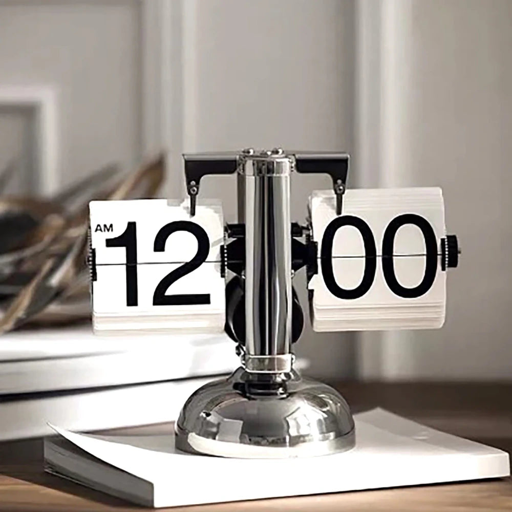 Retro Flip Desk Clock