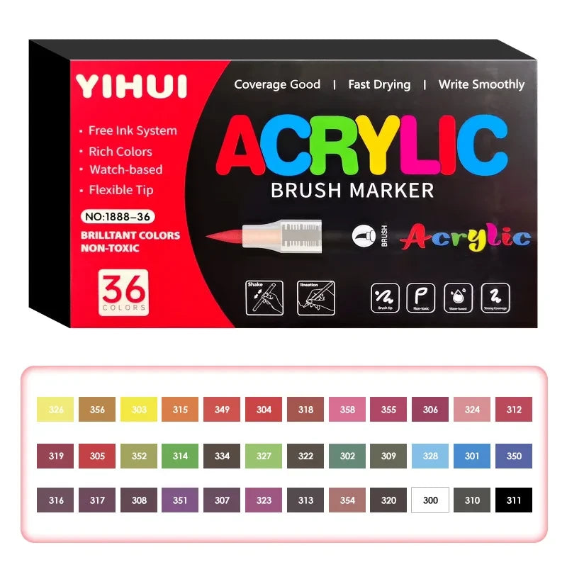 Acrylic Paint Marker Set