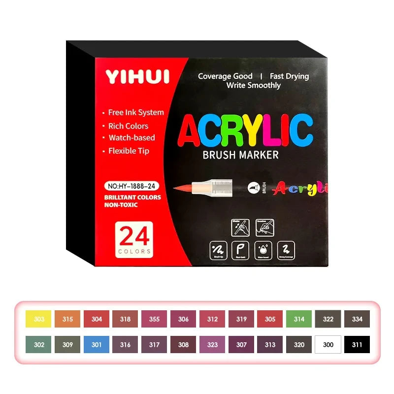Acrylic Paint Marker Set
