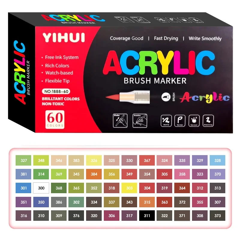 Acrylic Paint Marker Set