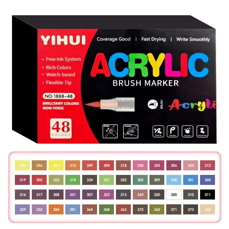 Acrylic Paint Marker Set