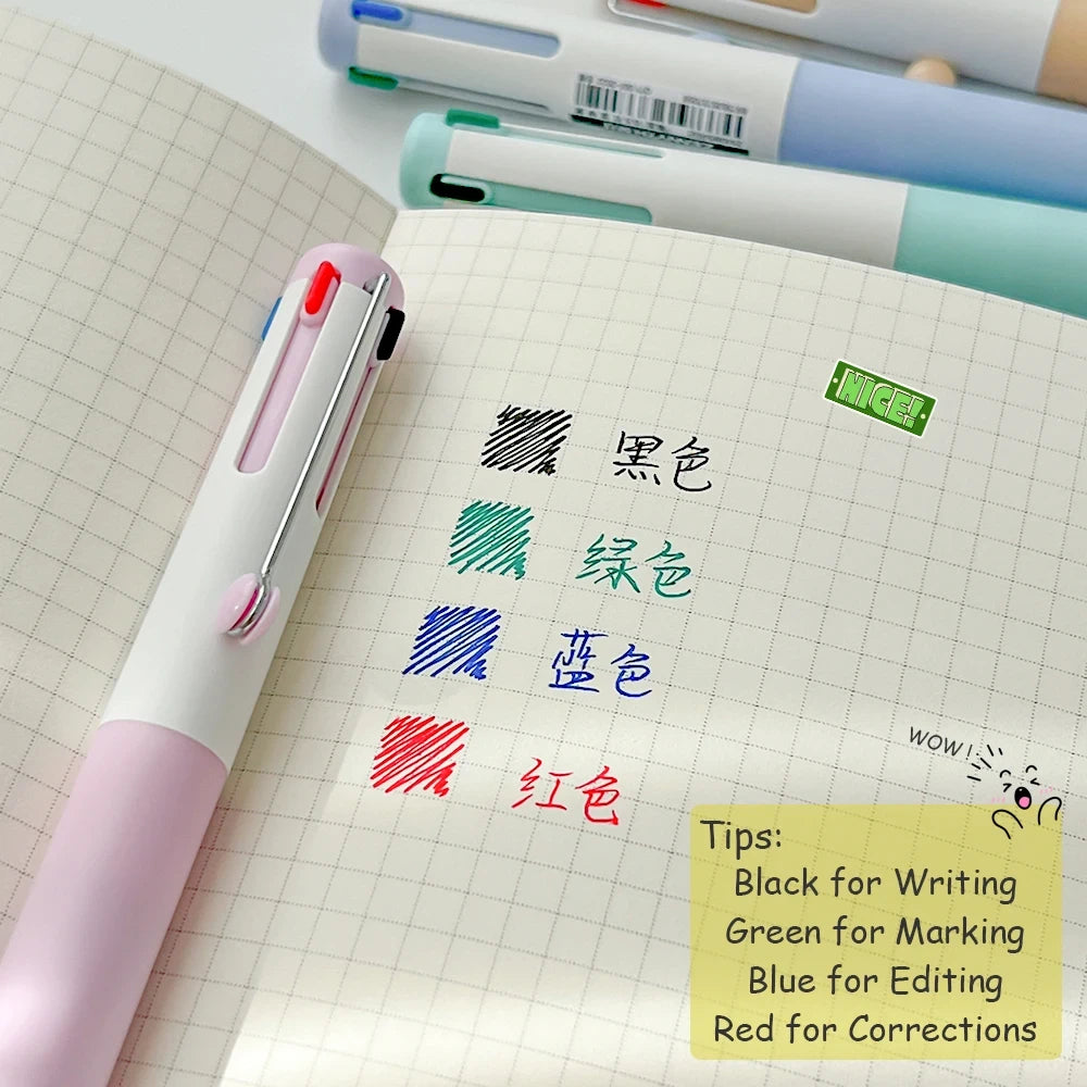 4-in-1 Multicolor Gel Pen